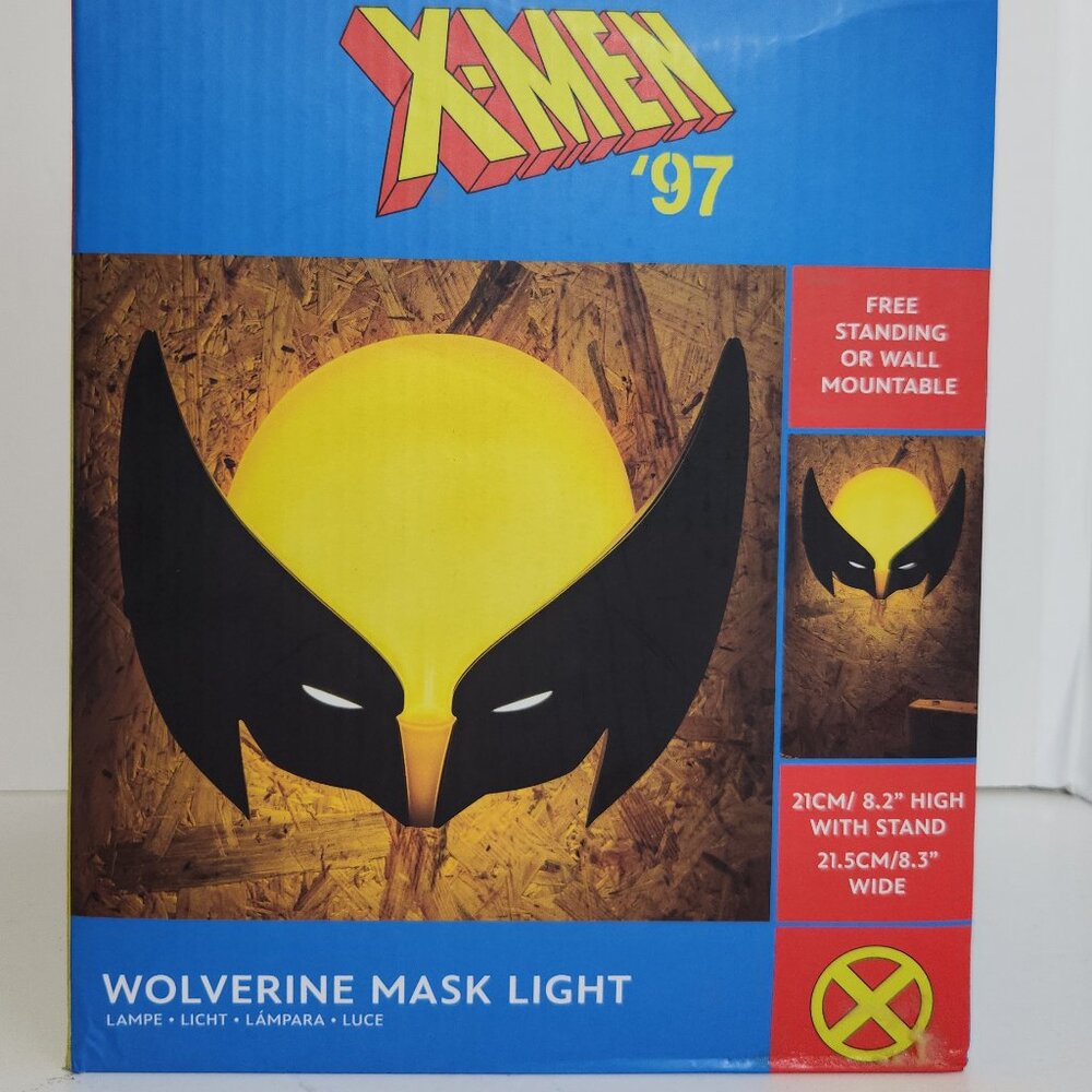 X-men 97 Wolverine Mask Light by Paladone Brand New